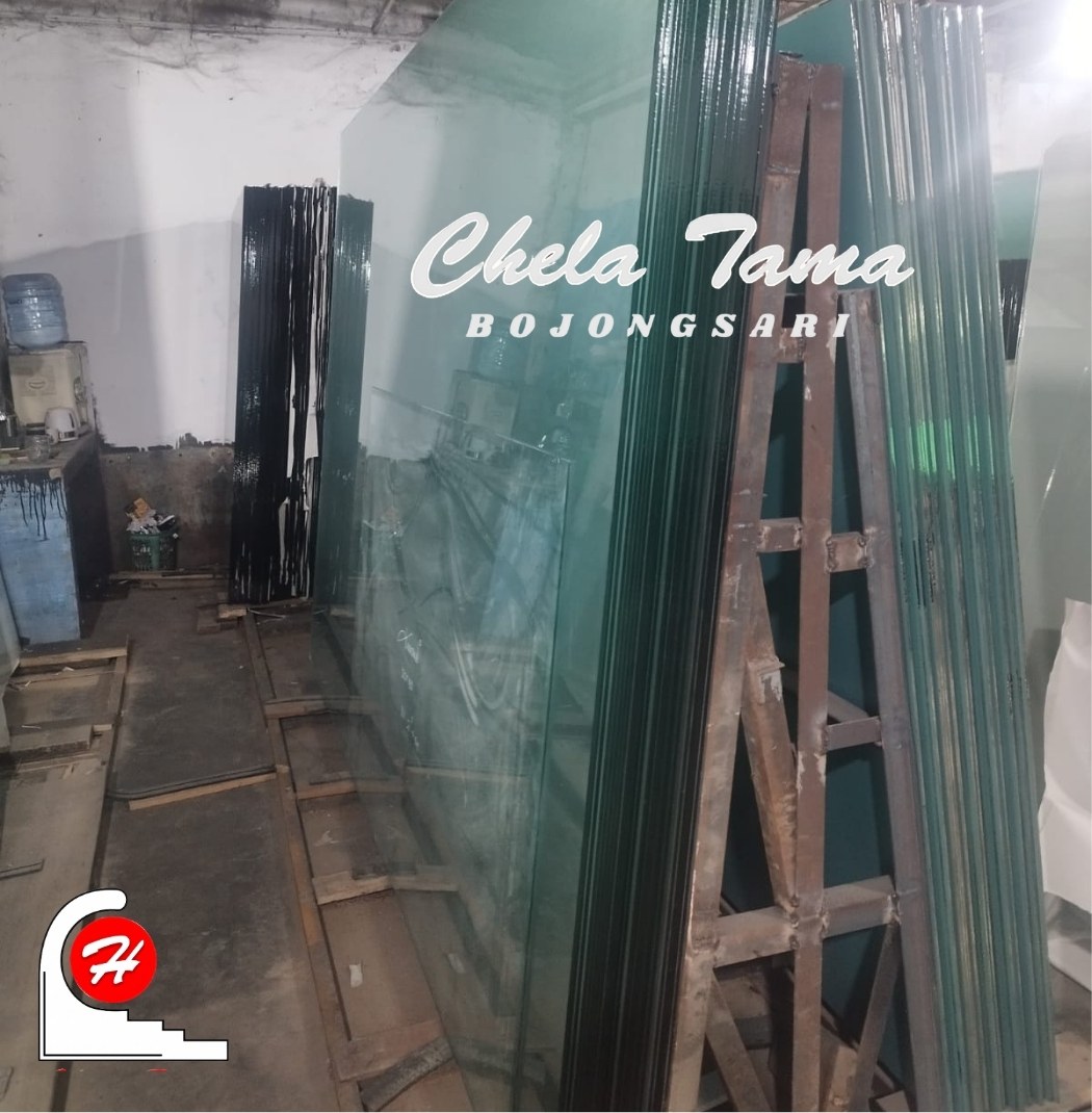Kaca polos clear 5mm